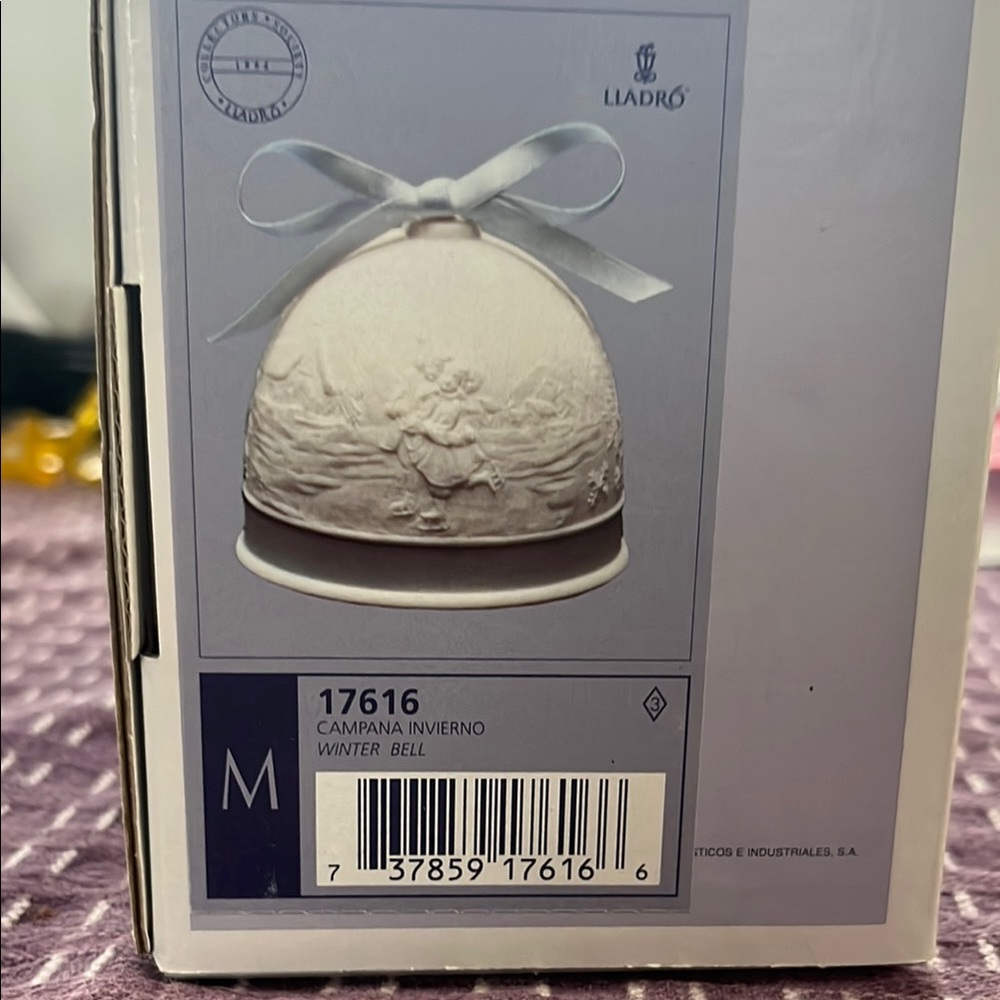 Winter Bell Home Accent - White